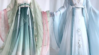 Do you prefer the hakama skirt or wearing it at the waist? Which one looks more ethereal?