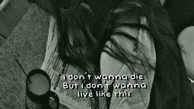 I don't wanna live like this