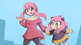 Yor pink hair (Spy x Family comic)