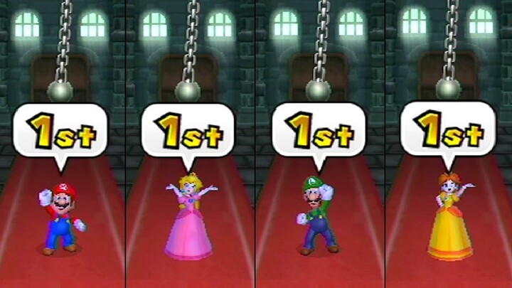 Mario Party 9 - All Free-for-All Minigames