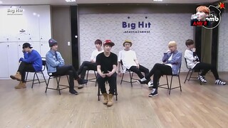 Kompilasi adegan lucu BTS berlatih menari di studio.