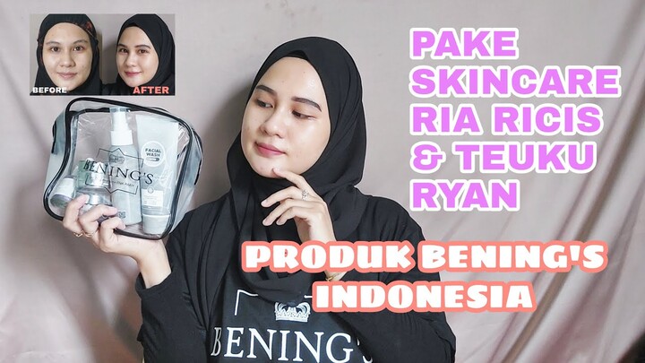 REVIEW SKINCARE RIA RICIS "PRODUK BENING'S INDONESIA" | Hesti Oktaviawati