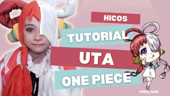Tutorial Hijab Cosplay Uta One Piece