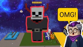 🔴I BUILT MATTSUN STATUE ON MY ISLAND 😱 -SKY BLOCK-BLOCKMAN GO