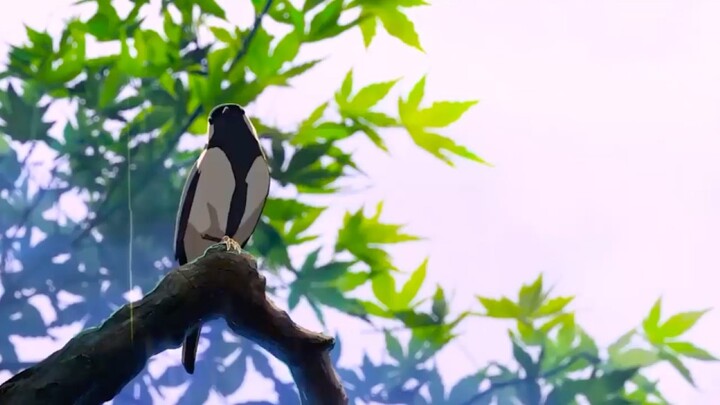 Suatu pagi di kota Anime (HD banget)