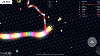 Slither.io A.I. 190,000+ Score Epic Slitherio Gameplay 4