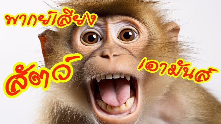 คลิปสัตว์พูด ตลกๆขำๆฮาๆ!!สัตว์เลี้ยง สัตว์โลก(พากย์เสียง)  Funny animal voiceovers