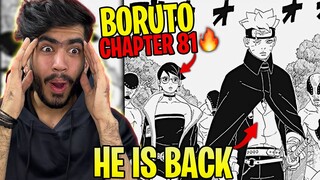 Boruto is FINALLY BACK 🔥 | Boruto Chapter 81 Spoilers are CRAZY | Daddy Vyuk