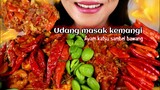 ASMR UDANG  MASAK KEMANGI + GEPREK AYAM KATSU + OSENG KANGKUNG | ASMR MUKBANG INDONESIA