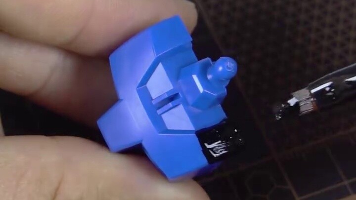 [Model sharing] The first video of making the original Gundam brother RX-78-1 2025 with brush painti