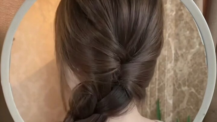 สำหรับหัวแบนโดยเฉพาะ! สอนถักเปียข้างแบบเกลียว!