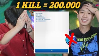 Challenge MAXX Maen LING Tanpa Skill 1, Mode KING Keluar Auto Sungkem!! - Mobile Legends