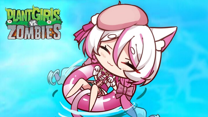 الإصدار الثاني من إعادة الرسم لغلاف «معركة بنات النباتات ضد الزومبي»