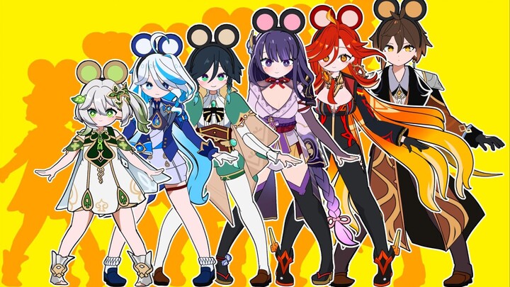 [Genshin Impact] Seven Gods Rat Dance