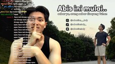 aku potong rambut sebelum balik kuliah