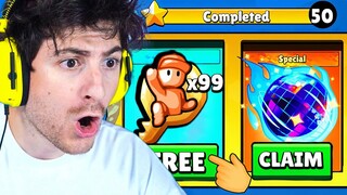 die *NEUEN* SPECIAL PASS EMOTES in Stumble Guys