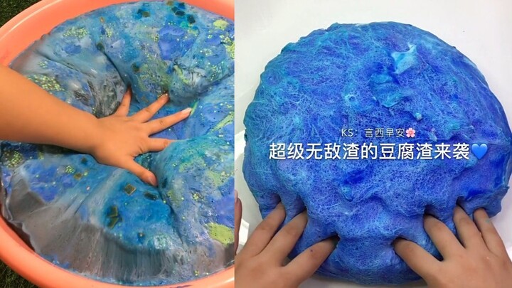 Yanxizaoan's Relaxing and Satisfying Slime Video Compilation on Kuaishou!