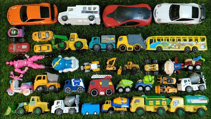 Mencari Mainan Anak Excavator, Mobil Metro Bus, Super Power, Mobil Pemadam Kebakaran, Doraemon