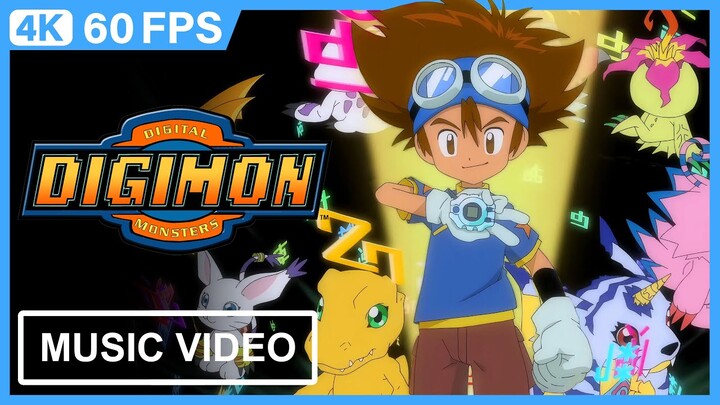 Digimon 25th Anniversary | Special Music Video | Butter-Fly | 4K 60FPS Remastered