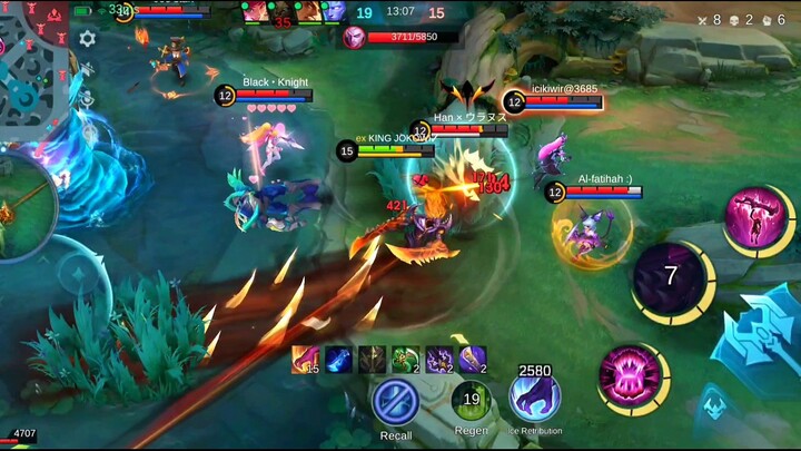 REVIEW HANZO REVAMP TERBARU SEKARANG SKIL 1 NYA BISA MAKAN HERO