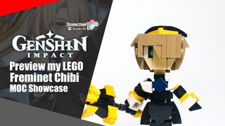 Preview my LEGO Genshin Impact Freminet Chibi | Somchai Ud