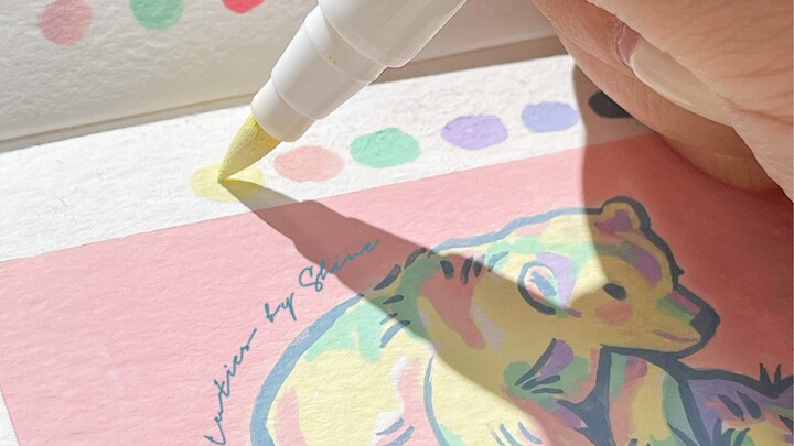 คนที่ไม่ชอบวาดเส้นโครง ต้องลองวิธีสร้างแบบด้วยสีบล็อกเลย!!! (เป็นคลิปสอนนะ)