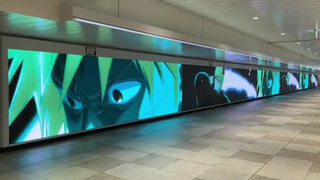 日本新宿车站内的死神BLEACH千年血战篇PV