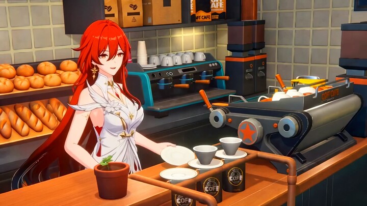 Pada hari itu, sebuah kafe di New Elyndro kedatangan seorang jenius!! Phaeton dan kopi ajaib~~~