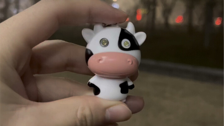 Con bò sữa có ánh sáng trong mắt, mình thích quá!