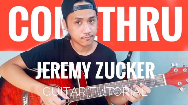 Comethru GUITAR CHORDS | FINGERPICKING TUTORIAL - Jeremy Zucker