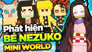 MRVIT PHÁT HIỆN BÉ【NEZUKO】THANH GƯƠM DIỆT QUỶ XUẤT HIỆN TRONG LÀNG HERO TEAM MINI WORLD !!!