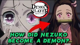 How did Nezuko Become A Demon? #demonslayer