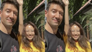 老婆终于又穿上漂亮裙子了嘿嘿还是我买给她滴😎