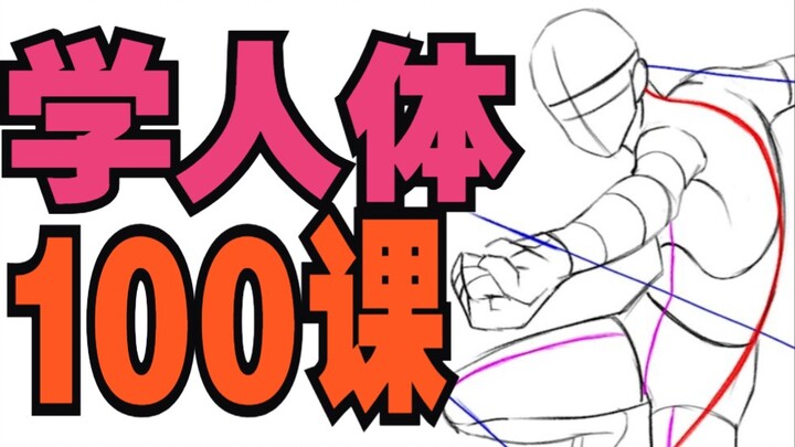 🔥คอร์สสอนวาดโครงสร้างร่างกายมนุษย์ 60 บทเรียน คอร์สที่ต้องเรียนสำหรับฝึกวาดภาพคน🔥โครงสร้างร่างกายมนุ