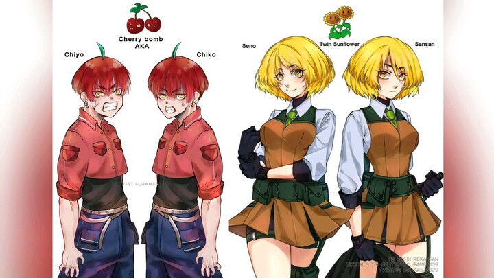 Cherry Bomb - Twins Sunflower