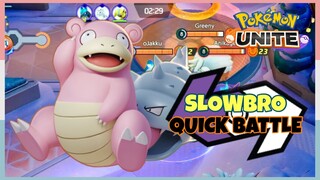 Chilling In Shivre City - 3v4 Quick Battle With MVP Slowbro In Pokemon Unite #12 | Nintendo Switch