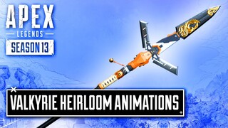 Valkyrie Heirloom Animations - Apex Legends Season 13