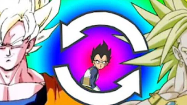【Broly MAD】What if Broly and Kakarot swapped bodies【Cooked Meat】