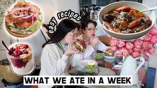 What I Ate In A Week In Korea (Easy, realistic & healthy recipes) | Q2HAN