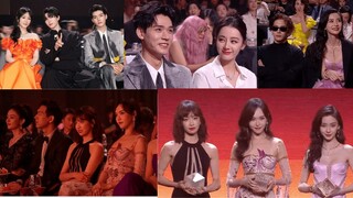 The Chinese stars brought a visual feast with the same framed moments at the Bazaar night
