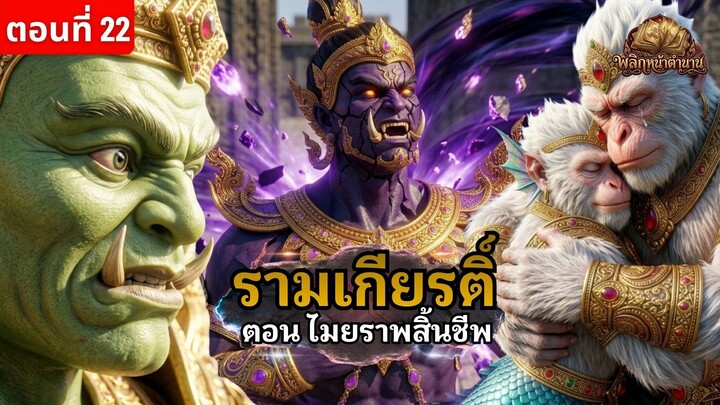 ไมยราพสิ้นชีพ รามเกียรติ์ ตอนที่ 22 จุดจบพญายักษ์ ปิดฉากศึกบาดาลสุดมันส์