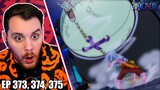 THE FINAL SHOWDOWN! 😱 || One Piece Episode 373, 374, 375 REACTION + REVIEW