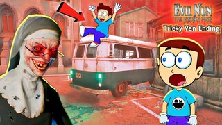 Evil Nun: The Broken Mask - New Tricky Van Escape | Shiva and Kanzo Gameplay