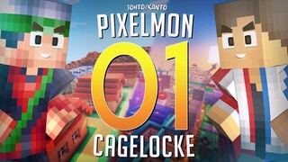 Rivalry Starts Here! | Pixelmon Cagelocke w/ TheStanZZ | Ep 1 | Pixelmon Reforged 7.0.7 Custom Map