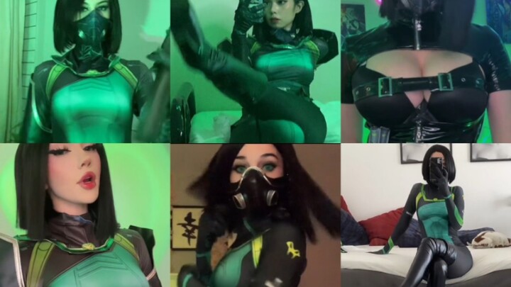 Valorant Viper cosplay compilation! Valorant!