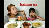 FILIPINO FOOD/INIHAW NA LIEMPO,GINISANG MUNGGO AT SINIGANG SA KAMIAS NA BANGUS