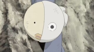 A weak and ugly monster can sacrifice his life to save a little bird