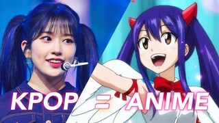 Kpop idols as anime characters pt.2