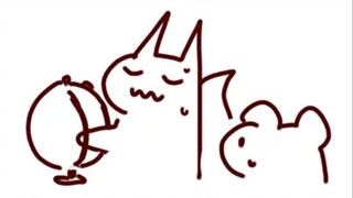 【鼠糖】This squirrel always speaks dangerously when playing with the globe