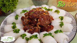 Bò Đun bánh hỏi siêu ngon cho những ngày lễ | Bếp Cô Minh Tập 268